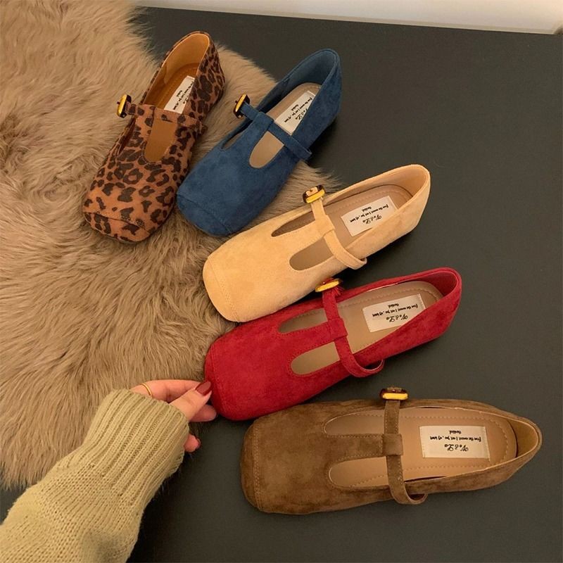 รองเท้าส้นแบน Soft Sole Boat Shoes แฟชั่นฤดูร้อน Soft Sole สวมใส่ด้านนอก