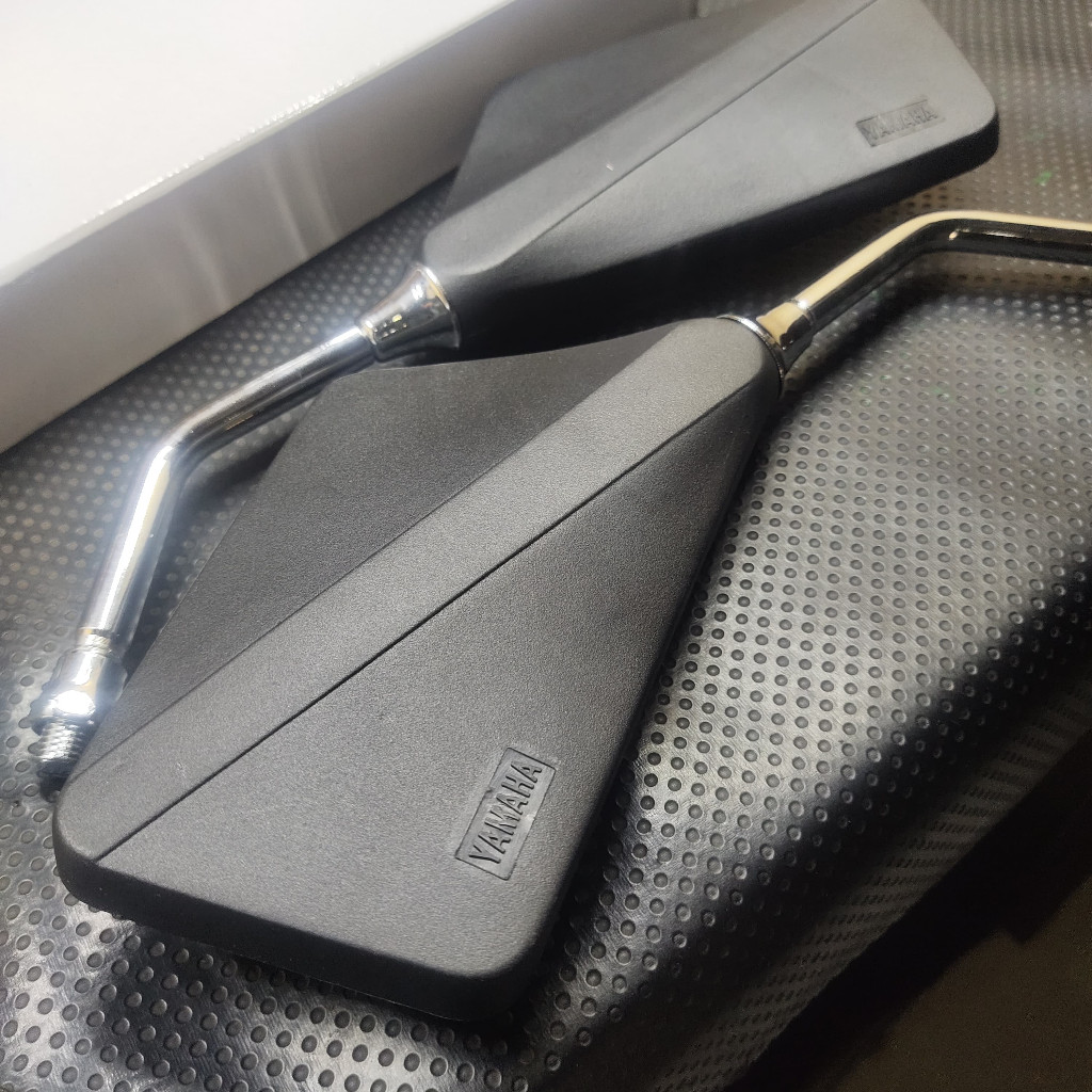 ถูกที่สุด RX king old rxs RX Special Square Mirror with yamaha Logo