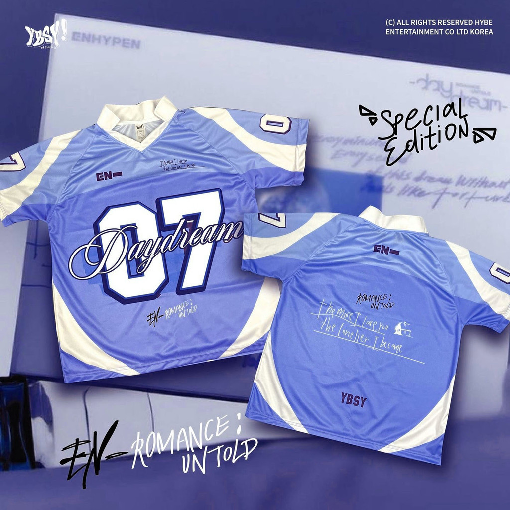 Enhypen NEW DROPS JERSEY YBSY DAY DREAM POLO SHIRT