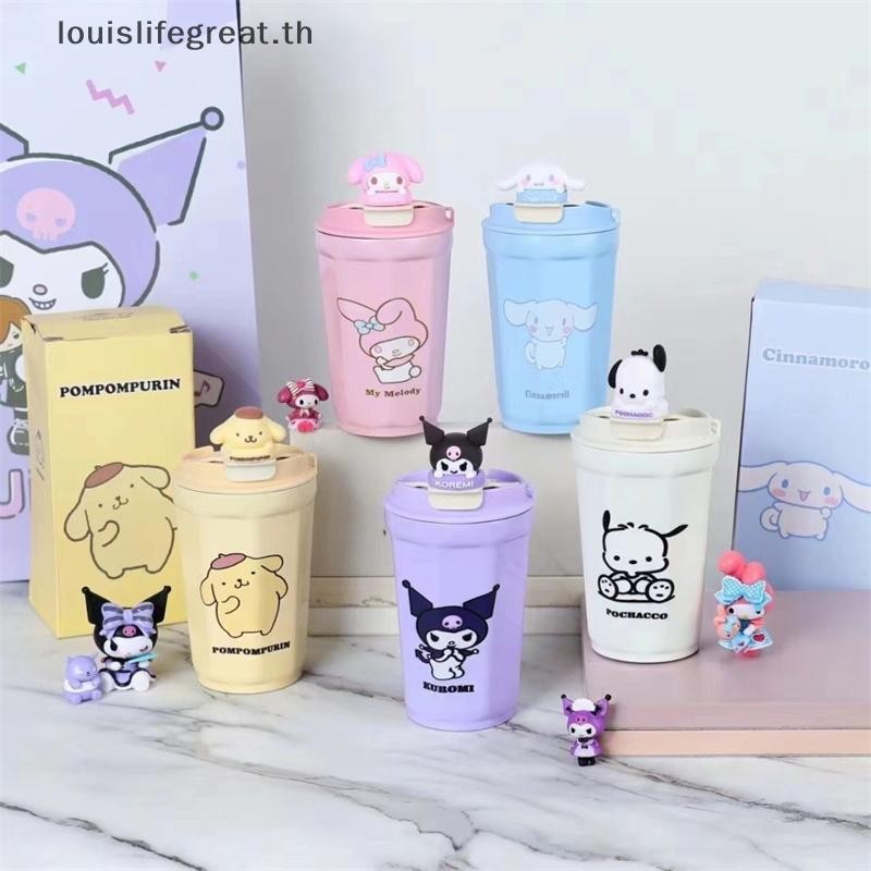 Louislifegreat 480ml สแตนเลสฉนวนแก้วสํานักงานแก้วกาแฟกลางแจ้งแบบพกพาเด็ก Handy Cup ใหม่