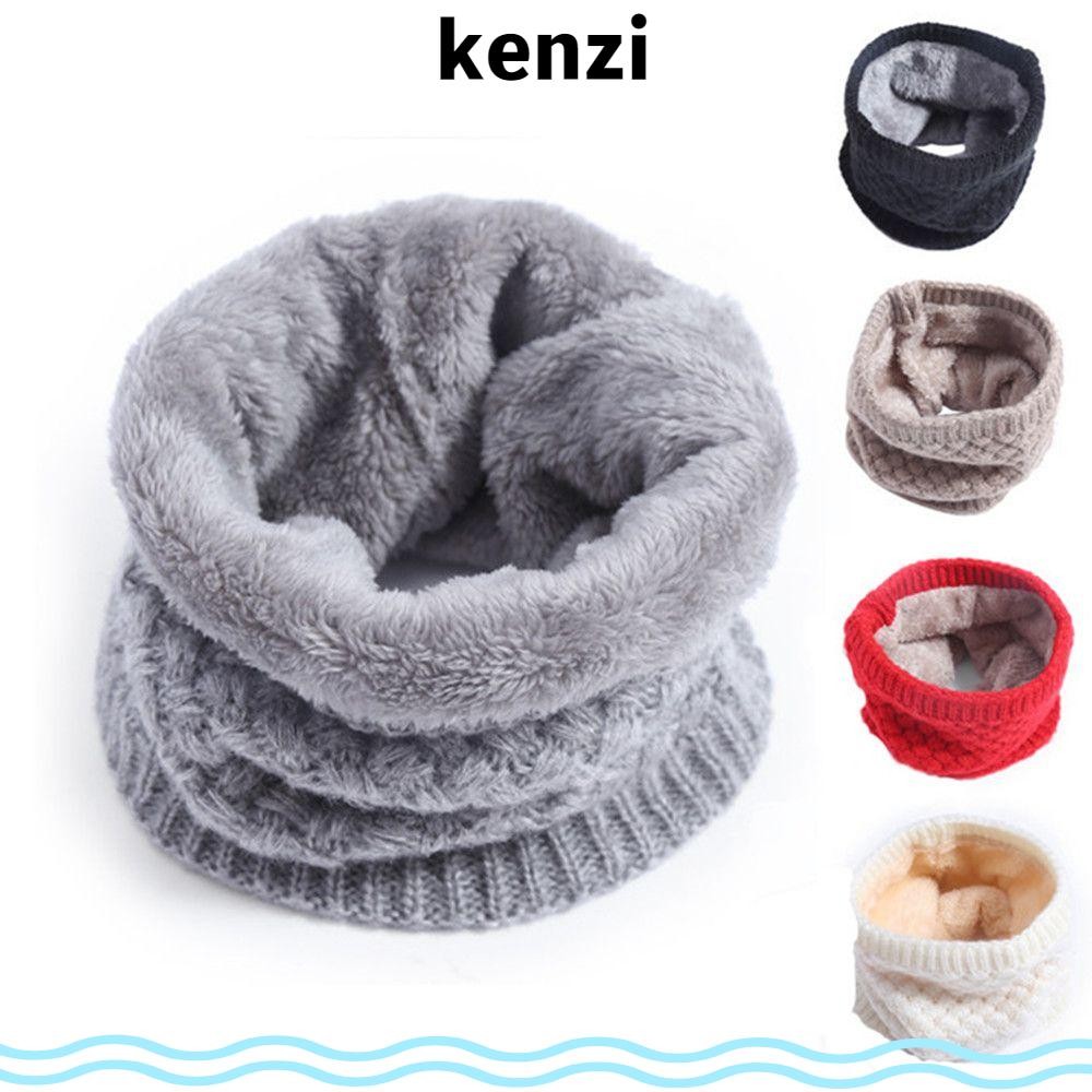 Kenzi Snood คออุ่นผู้ชายผู้หญิงนุ่มหนากีฬากลางแจ้ง Neckerchief
