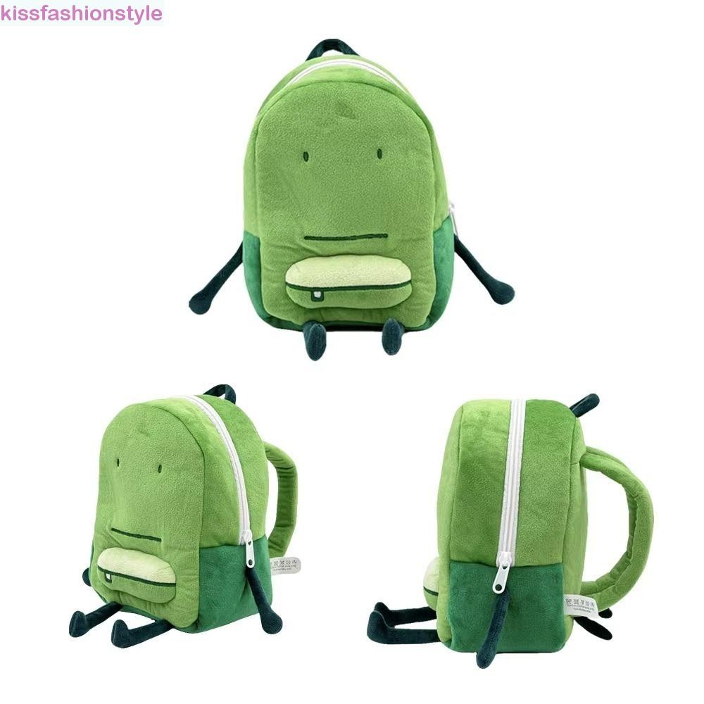 Kissfashionstyle ONE Liam Plush กระเป๋าเป้สะพายหลัง, HfjONE ตัวละครอะนิเมะ Liam Mini Knapsack กระเป๋