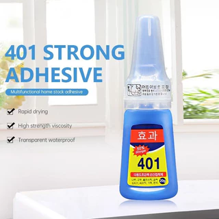 กาว 401กาวติดเล็บปลอม ของแท้ เวอร์ชั่นเกาหลี เนื้อเจล​ และเนื้อน้ำ โลหะ พลาสติก ไม้ แตก แก้ว แข็งแรง กาว