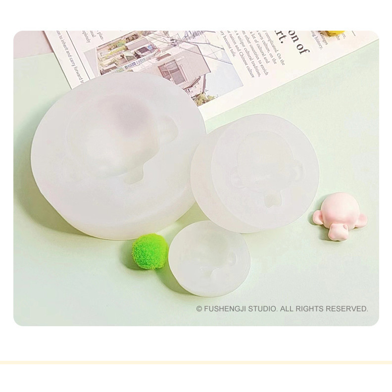 [Wingshengji] Douding Series Body Mold Station นั่งแม่พิมพ์ซิลิโคนดินเหนียวเบาพิเศษหินปั้นปั้นดินสำหรับเด็ก - รูปที่ 4