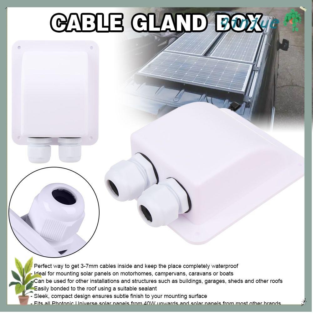 สาย PRINTLI เข้าค่าย Gland Motorhome Caravan RV Roof Cable Box