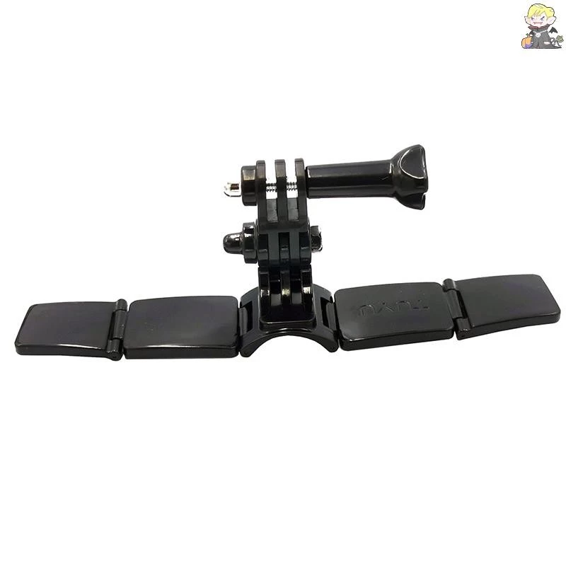 [CL] ที่วางยึดคางหมวกกันน็อคแบบเต็มหน้าสําหรับ 11 10 9 8 7 Insta360 สายคล้องกล้อง Floddable ด้านหน้าคาง Mount อุปกรณ์เสริม TH thumbnail 8