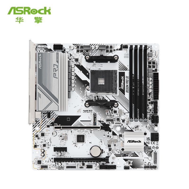 ASRock b550m/b450m เดสก์ท็อป ITX เกมคอมพิวเตอร์ A520เมนบอร์ด AMD Ruilong 5500/5600/5700g