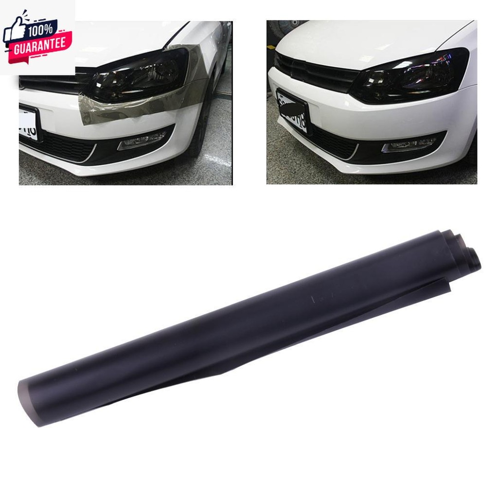 CAR LIGHT FILM 40X100CM ฟิล์มติดไฟหน้า ฟิล์มติดไฟหน้ารถยนต์ ฟิล์มดำติกรถ ฟิล์มดำติดกระจก ฟิล์มติดโคม