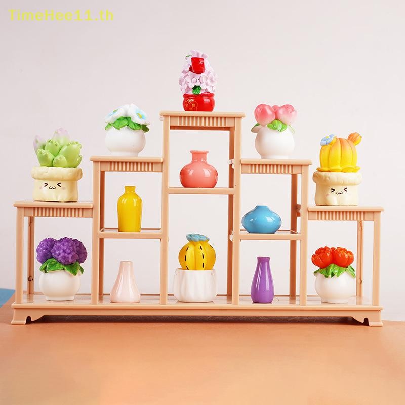 Timehee 1 ชิ้นบ้านตุ๊กตาจําลอง Bogu กรอบรุ่น Miniature ห้องนั่งเล่นชั้นเก็บตู้แสดงทิวทัศน์เครื่องประดับ DIY อุปกรณ์เสริม TH