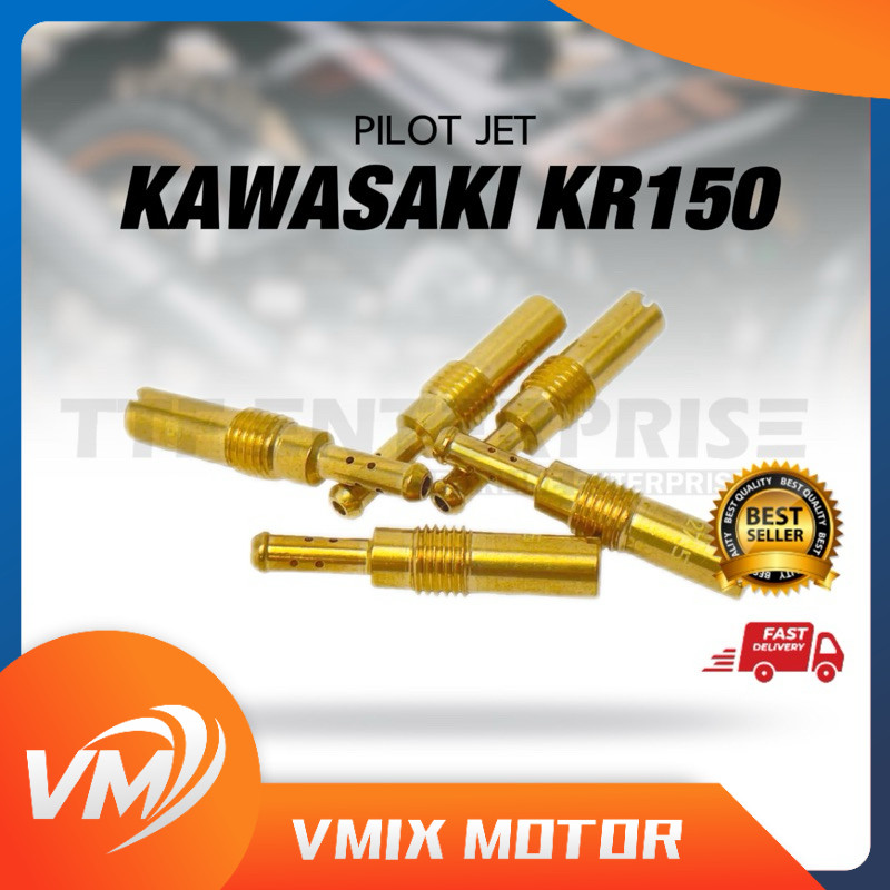 KAWASAKI KR150 PILOT JET CARBURETOR CARB KARBURETOR NOZZLE KR150 KR 150