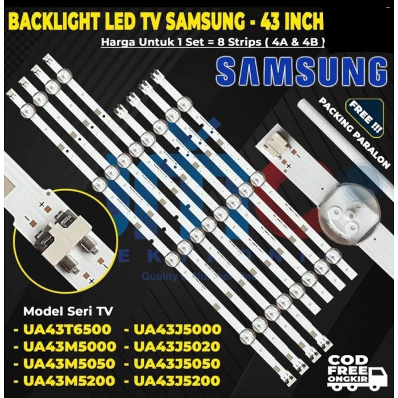 SAMSUNG UA43T6500 UA43M5000 UA43M5200 UA43M5200 UA43M50 UA43J5000 UA43M5100 UA43J5020 UA43J5043J5200