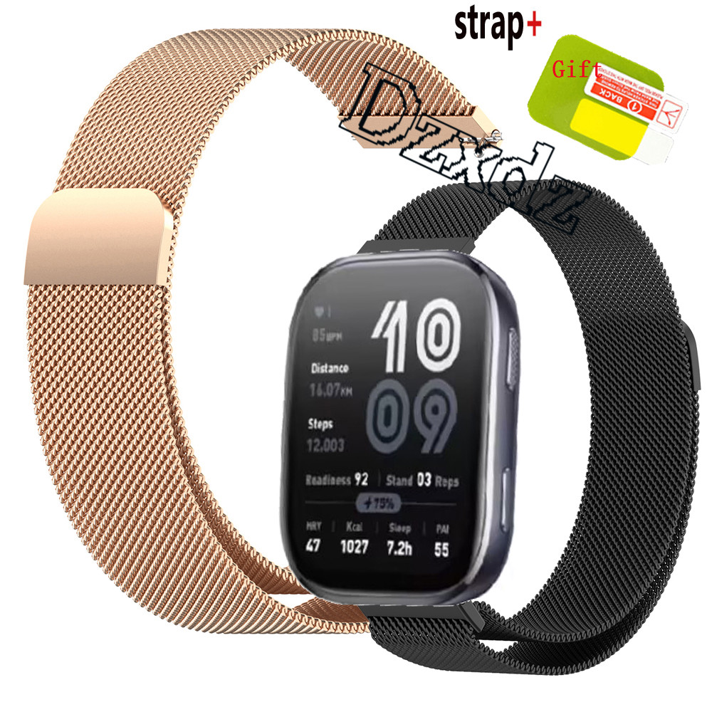 สาย Amazfit Bip 6 ฟิล์ม สายรัดสําหรับ Amazfit Bip 6 Bip6 สมาร์ทวอทช์สายกีฬาอุปกรณ์เสริมสร้อยข้อมือ