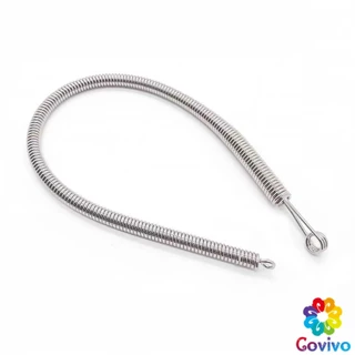 Covivo สปริงเข็มร้อยยางยืด เข็มร้อย คลิปตะขอกลึงเชือก ดึงยางขอบกางเกง Rope Threading Tool