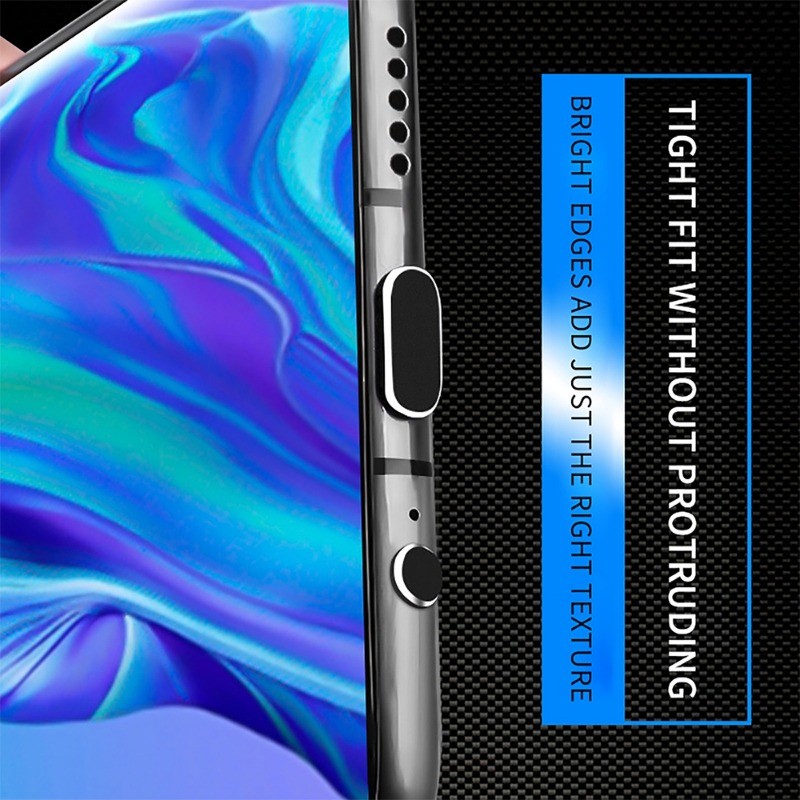 ปลั๊กกันฝุ่นโลหะ Type C สําหรับ Samsung Xiaomi Huawei Universal Type-C ชาร์จพอร์ต Protector Stopper ป้องกันฝุ่น - รูปที่ 2