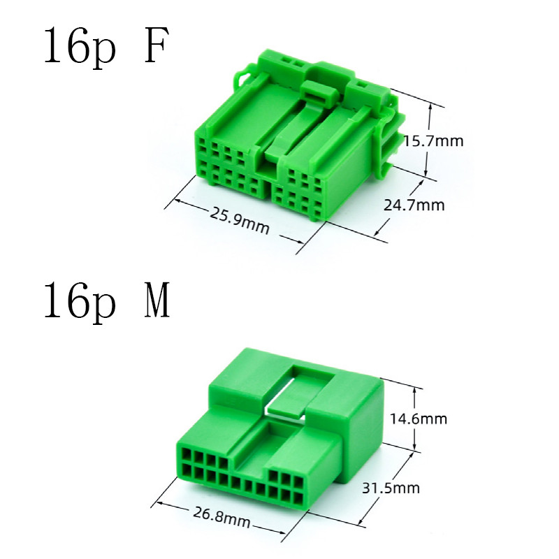 Dj7161a-0.6-11 เหมาะสําหรับขั้วต่อสายไฟ IL-AG5-16p-D3C1/IL-AG5-16S-D3C1