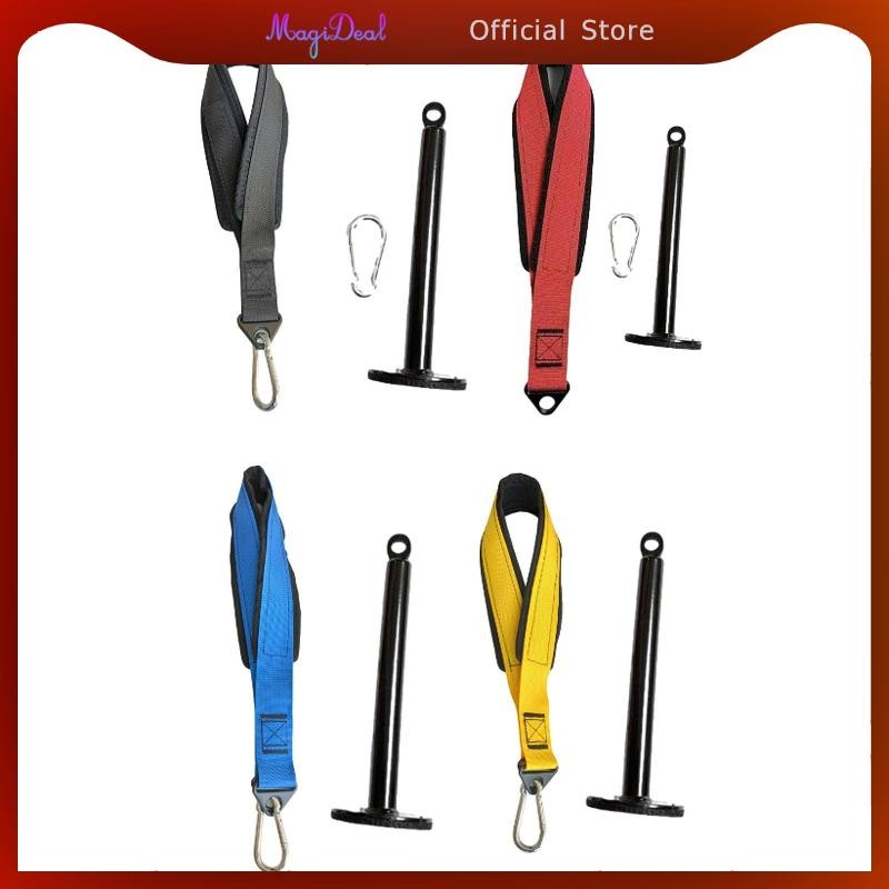 Magideal Arm Wrestling Training Strap Belt,Wrist and Forearm Strengthener Fitness