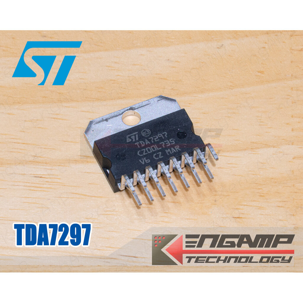 (1ตัว) [IC] TDA7297 ST 15+15W DUAL BRIDGE AMPLIFIER