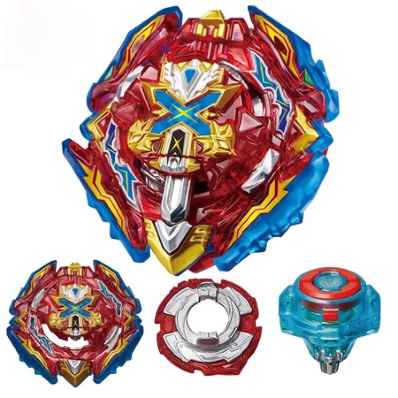 Beyblade B-200 Xiphoid Xcalibur โลหะ Spinning Top B-184 LR Launcher ชุด Beyblade Burst สําหรับของเล่