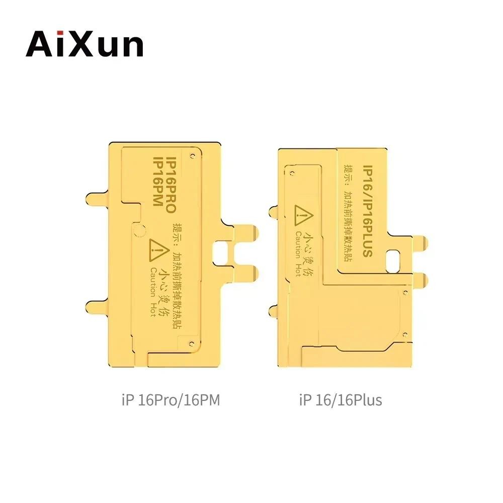 Aixun iPhone15PM/16PM series โทรศัพท์มือถือเมนบอร์ดซ่อมตําแหน่งแม่พิมพ์เหมาะสําหรับแพลตฟอร์ม iHeater