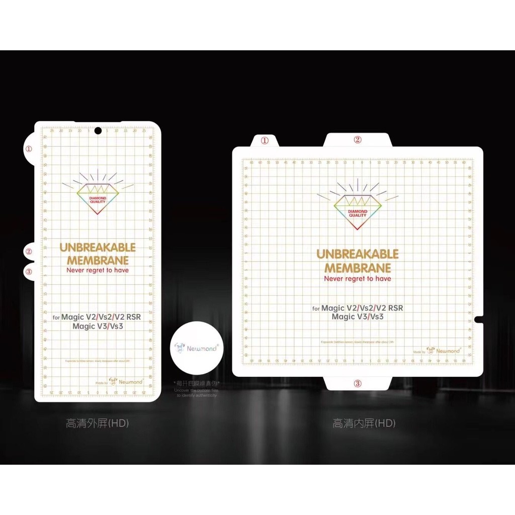 Hydrogel Film Protector สําหรับ Honor Magic V3 VS3 V2 RSR VS2 0.15 มม. UNBreakable Membrane หน้าจอคลุมทั้งหมดด้านในด้านนอกด้านหน้า