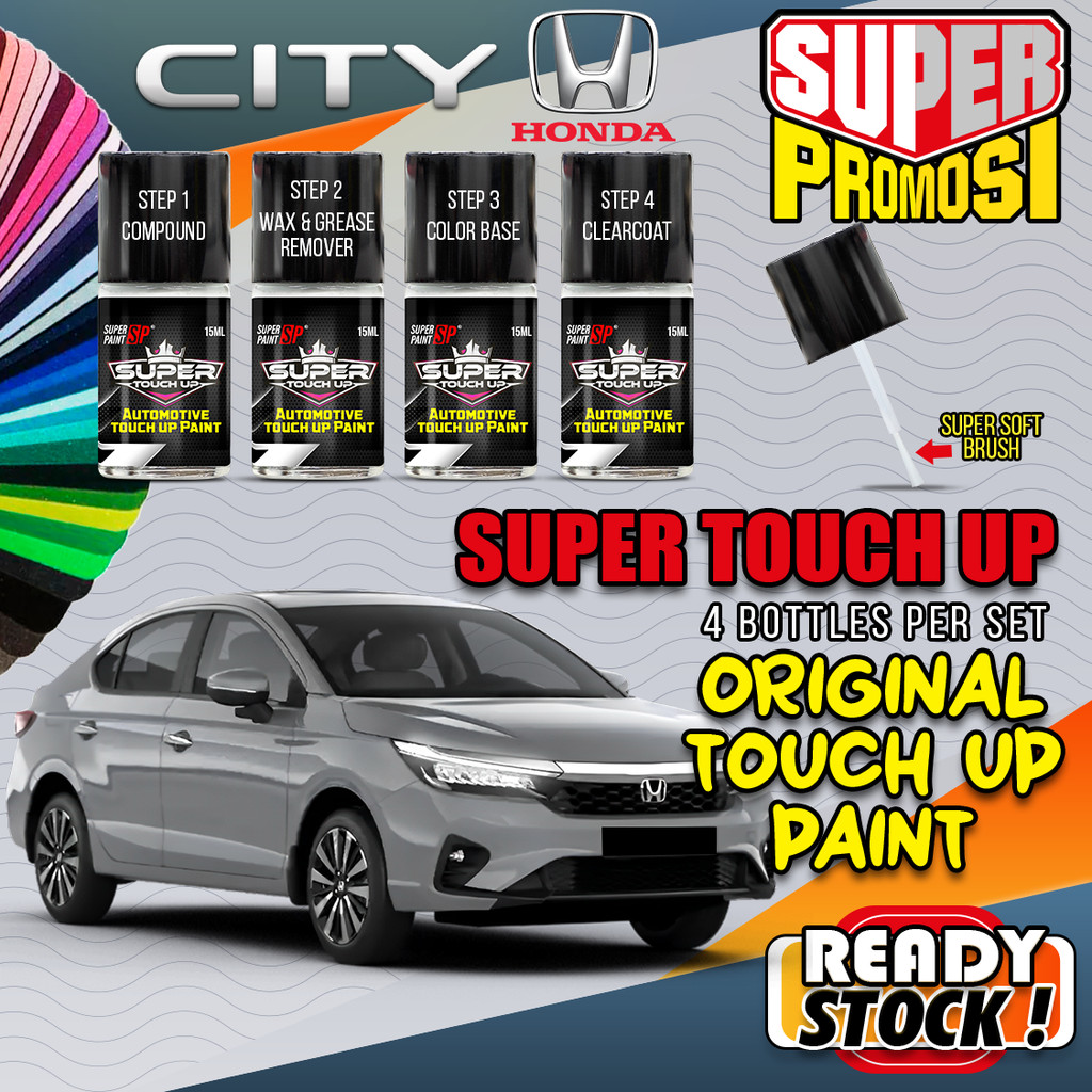 Honda City Series Touch Up Combo Touch Up ซ่อมสีกําจัดรอยขีดข่วน Calar Kereta DIY