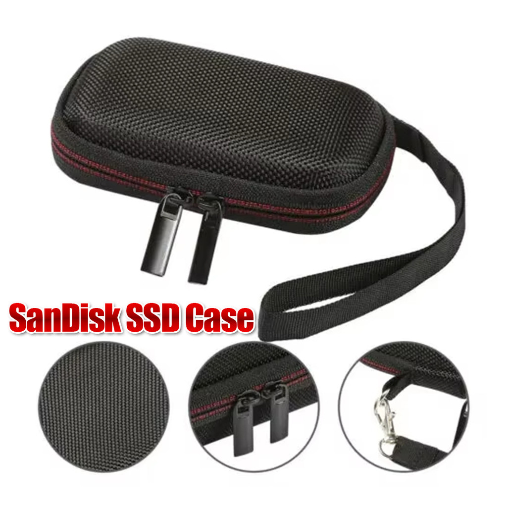 กระเป๋าเคสแข็ง สำหรับเก็บSan Disk 250GB 500GB 1TB 2TB SSD รูปที่ 4