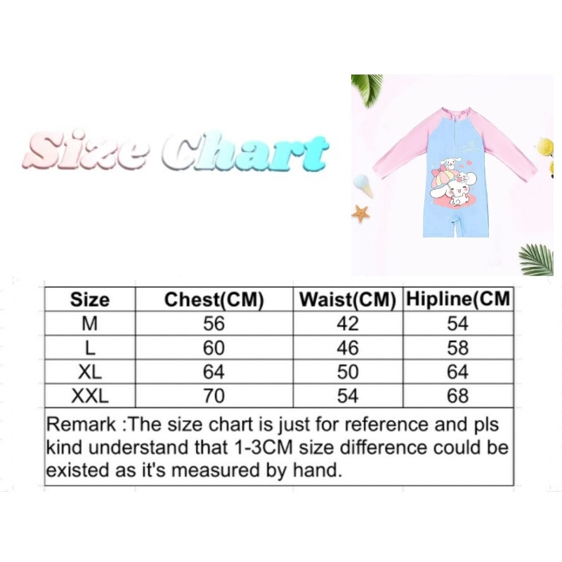 พร้อมส่งด่วน One Piece Rash guard สําหรับเด็กหญิงใหม่พิมพ์ชุดว่ายน้ําแขนยาวสําหรับเด็กชุดว่ายน้ําสบายและระบายอากาศสําหรับเด็ก ราคา ถูกที่สุด ดีลบีเคเค แกลเลอรีภาพที่ 6