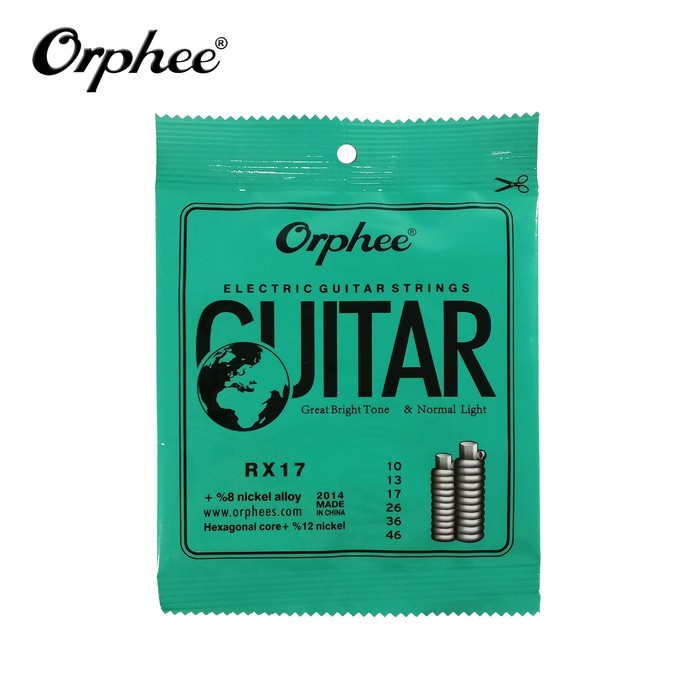 Orphee RX17 สายกีตาร์ไฟฟ้าแสงปกติ