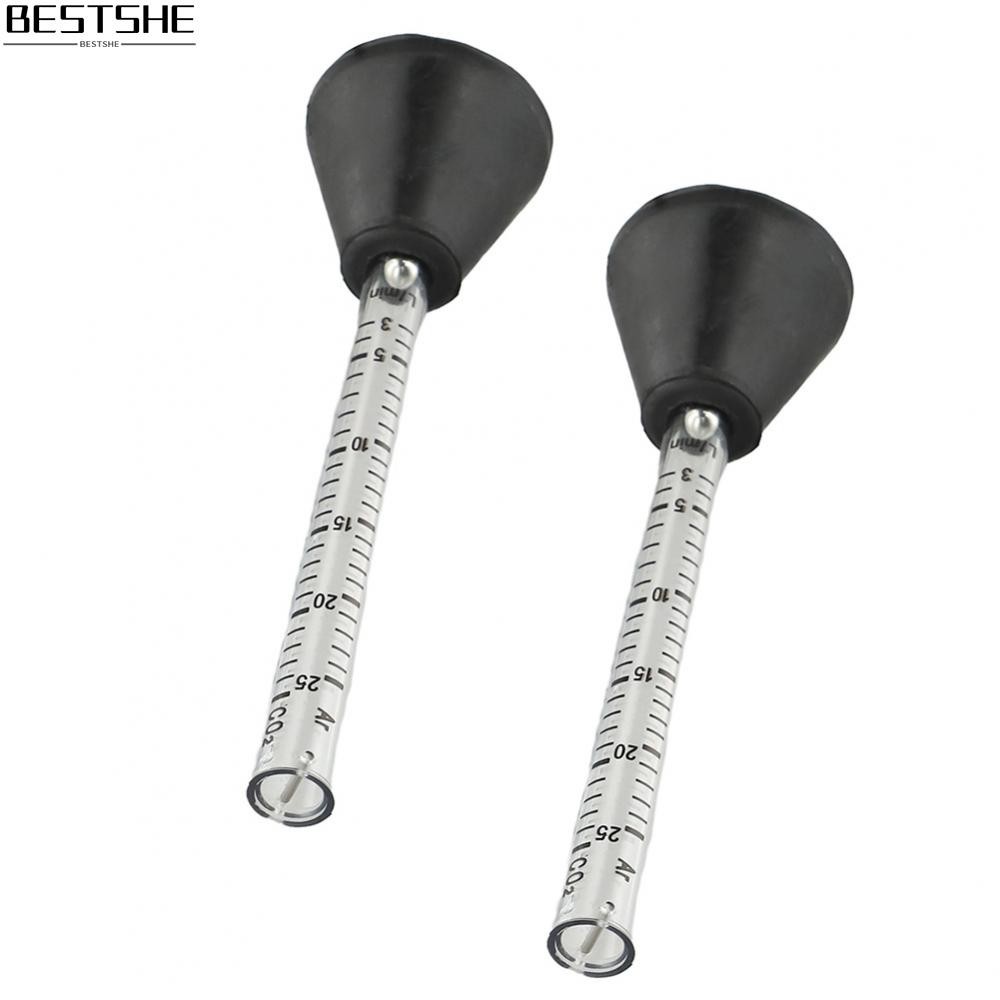 {bestshe}Flow Meter for TIG Welding 2PCS Argon Gas Flow Tester with Dual Scales