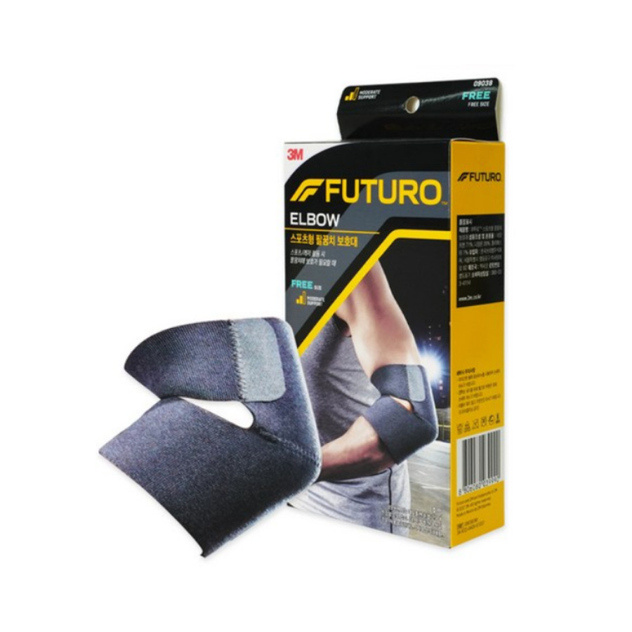 3M FUTURO Sport Elbow Support รั้งแบบปรับได้สําหรับฟรีไซส์ Comfort