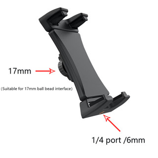 คลิปหนีบโทรศัพท์มือถือขาตั้งกล้องที่วางโทรศัพท์ในรถ 17มม หัว…