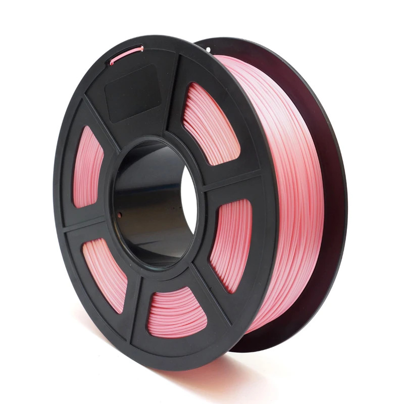 3D เครื่องพิมพ์ Filament SILK PLA 1.75 มม.0.2 กก.วัสดุวัสดุสิ้นเปลืองพลาสติกสําหรับเครื่องพิมพ์ 3D สีชมพู
