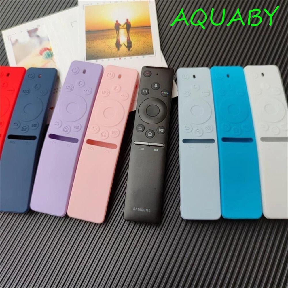 AQUABY รีโมทคอนโทรลกรณี Q60Q70Q80 7700 รวมทุกอย่างป้องกันฝุ่น BN59-01259D ทีวีอุปกรณ์เสริมสําหรับ Sa