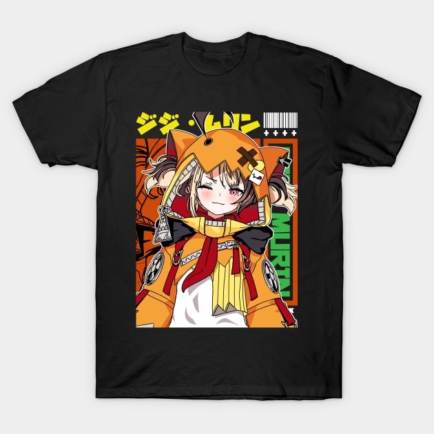 เสื้อยืด Gigi Murin - Justice T-Shirt แท้ Cotton 100% หนาๆ สีขาว การ์ตูน หลวม น่ารัก