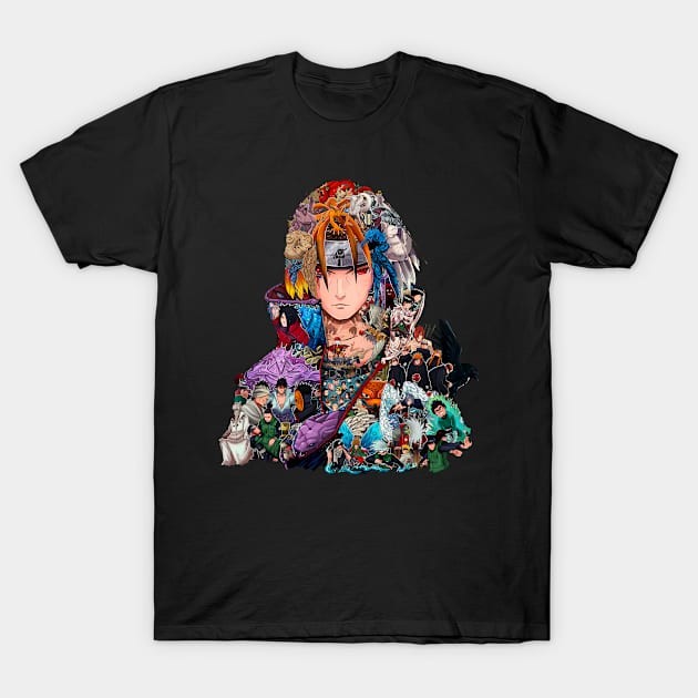 เสื้อยืด Itachi Uchiha Naruto Universe Anime Fanart T-Shirt แท้ Cotton 100% วินเทจ สไตล์ น่ารัก ผ้า