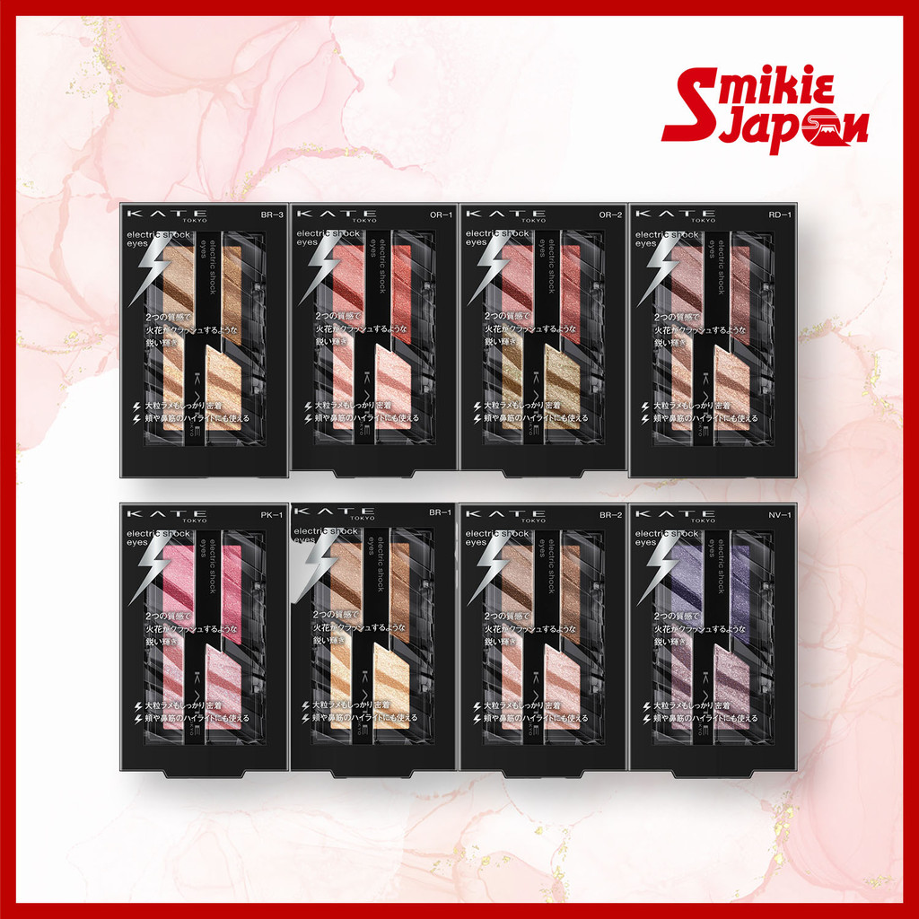 KATE Electric Shock Eyes Eyeshadow Palette (8 Shades) Direct from Japan
