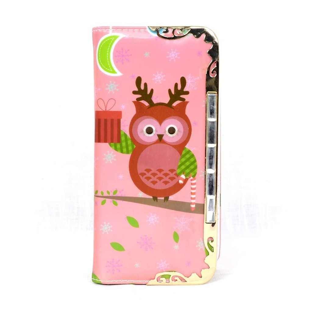 Honeybags Long Wallet 2 Res 3D Owl Animation Image Women Import Code 1654
