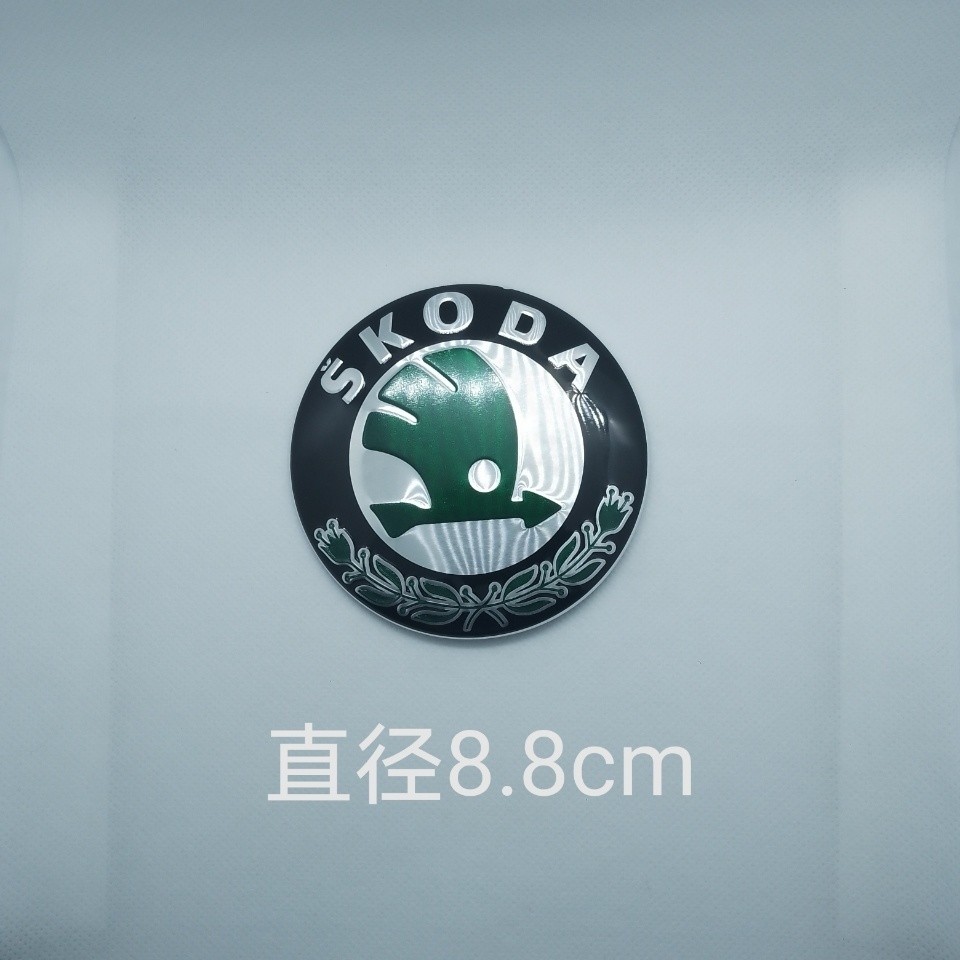 โลโก้หน้าและหลัง Skoda Octavia Fabia โลโก้ Skoda รุ่นเก่า โลโก้กระจังหน้าและหลัง