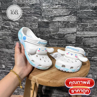 รองเท้าแตะเด็ก หลาย Kit-ty รุ่นไหม่2025 นิ่ม มีพร้อม Jibbitz งานดี Size 25-35 พร้อมส่งทันที