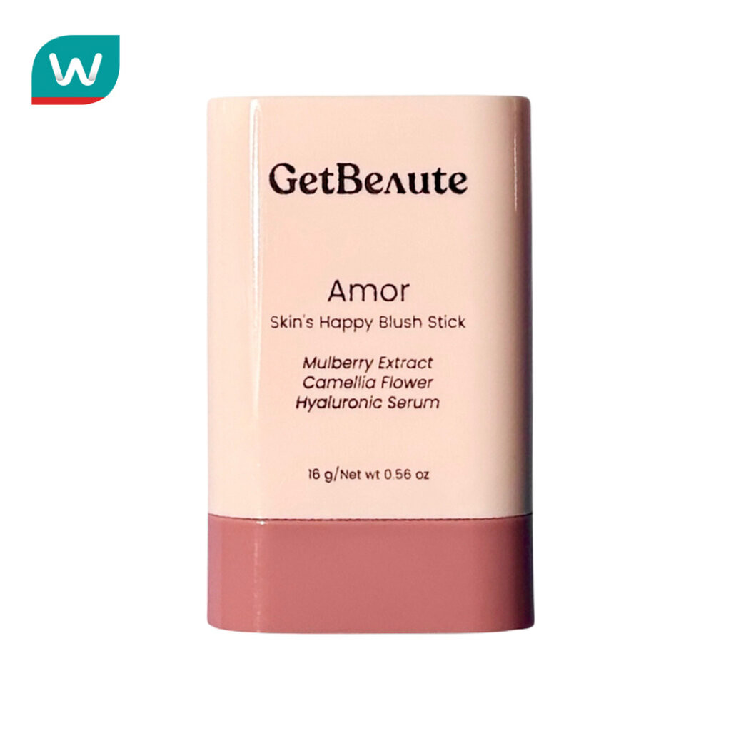 GetBeaute เก็ตโบว์เต้ สกิน แฮปปี้ บลัชสติ๊ก 16ก. อามอร์
