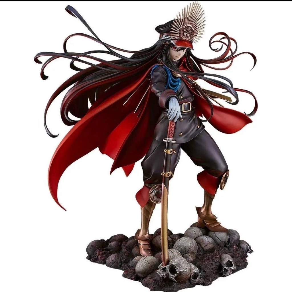 ยี่ห้อใหม่แท้ GSC Fate FGO Destiny Crown Designated Avengers Oda Nobunaga ตุ๊กตาเครื่องประดับรูป