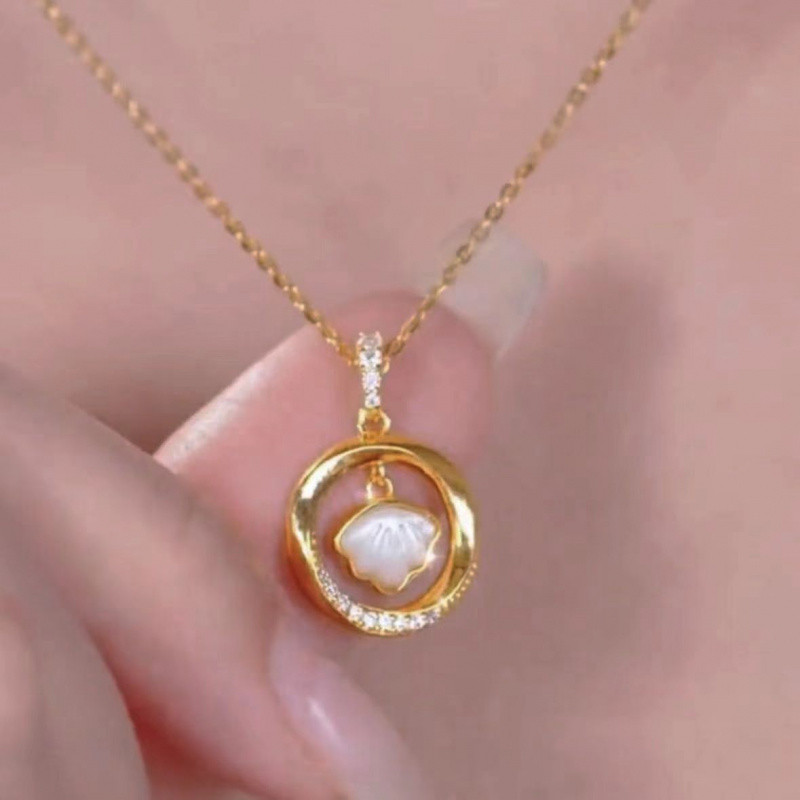 สร้อยคอมินิพัดลมสำหรับผู้หญิง ออกแบบเหมือนสมาร์ทโฟน เครื่องประดับคลาสสิกและทันสมัย - รูปที่ 2