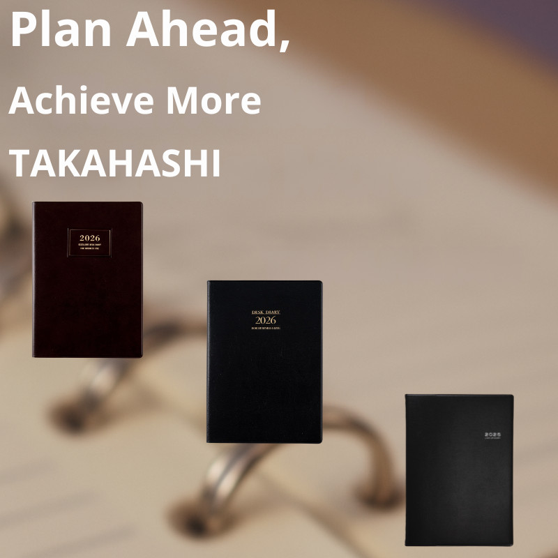 Takahashi A5 Weekly Planner 2025-2026