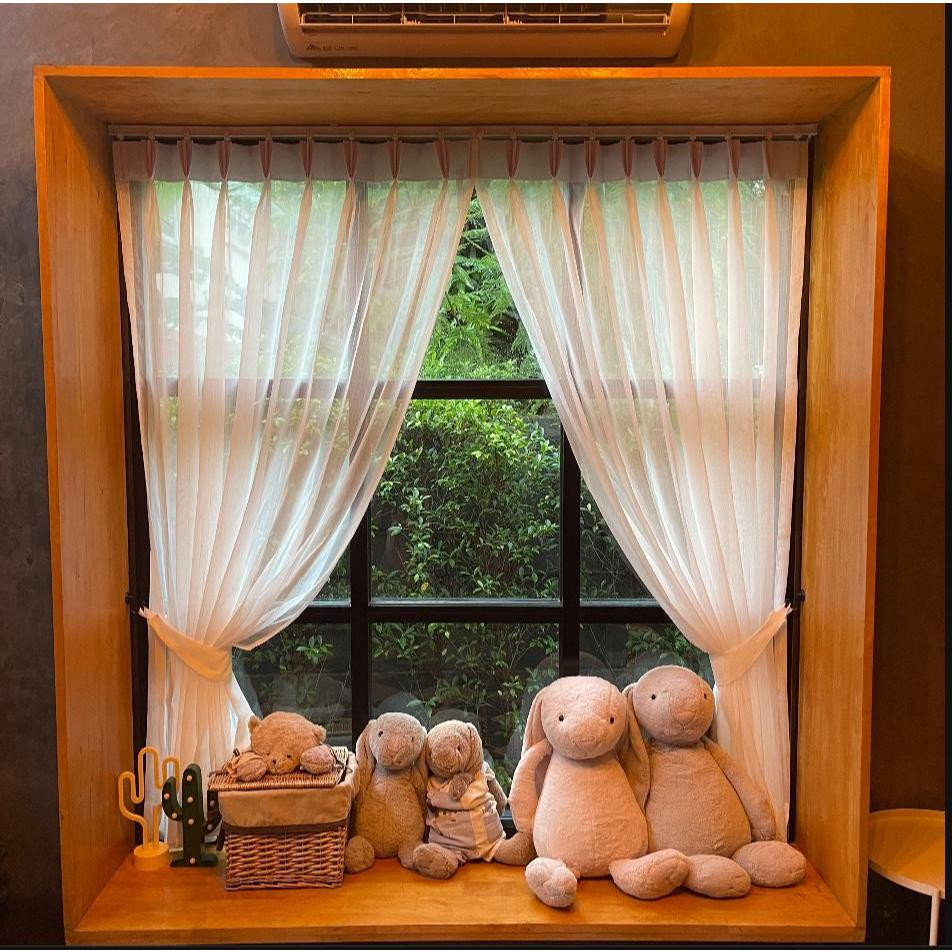 แนะนำ ผ้าม่าน ผ้าม่านโปร่งจีบ ขนาด 1.0 เมตร เป็นผ้าม่านที่มีการตัดเย็บแบบจีบและใช้ผ้าโปร่งแสง สวยหรู ทันสมัย ราคาพิเศษ มีเก็บเงินปลายทาง