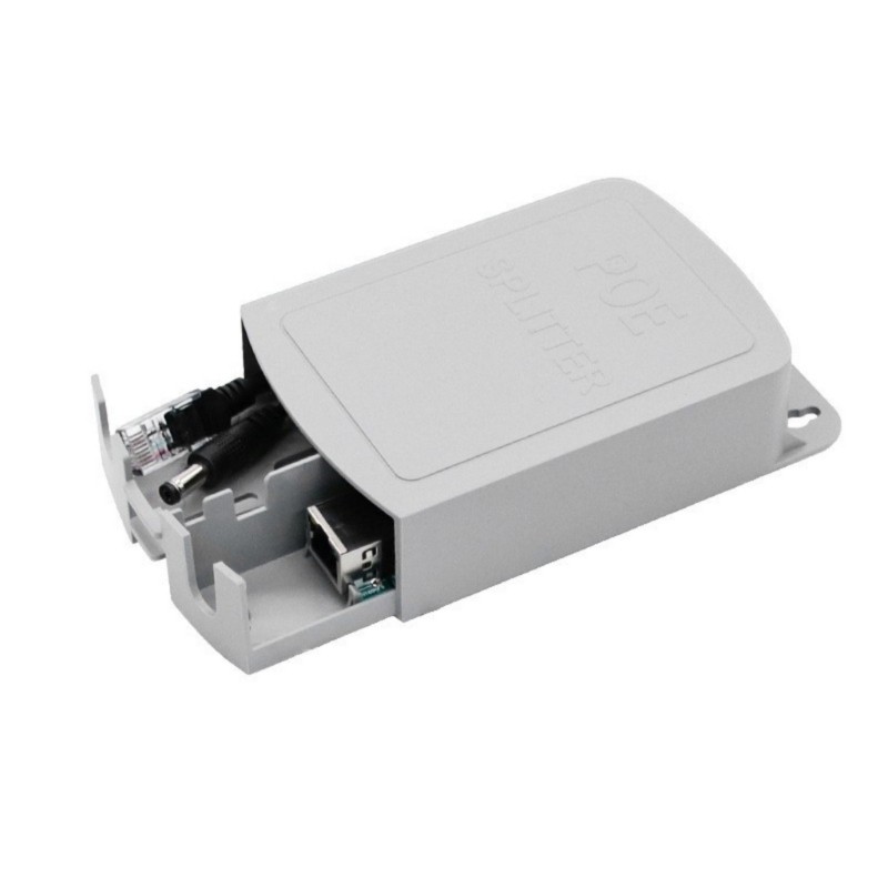 Bett Robusts Weatherproof PoE Splitter 48V ถึง 12V PoE Extender สําหรับกล้องรักษาความปลอดภัย
