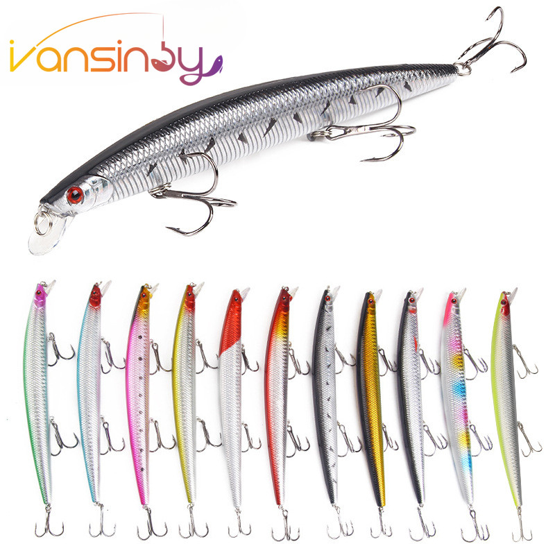 ตกปลา Lure Big Minnow เหยื่อ 18 ซม.23g ประดิษฐ์เหยื่อตกปลา Wobbler เหยื่อ Pesca ปลาคาร์พ Perch Crankbait ตกปลา Tackle