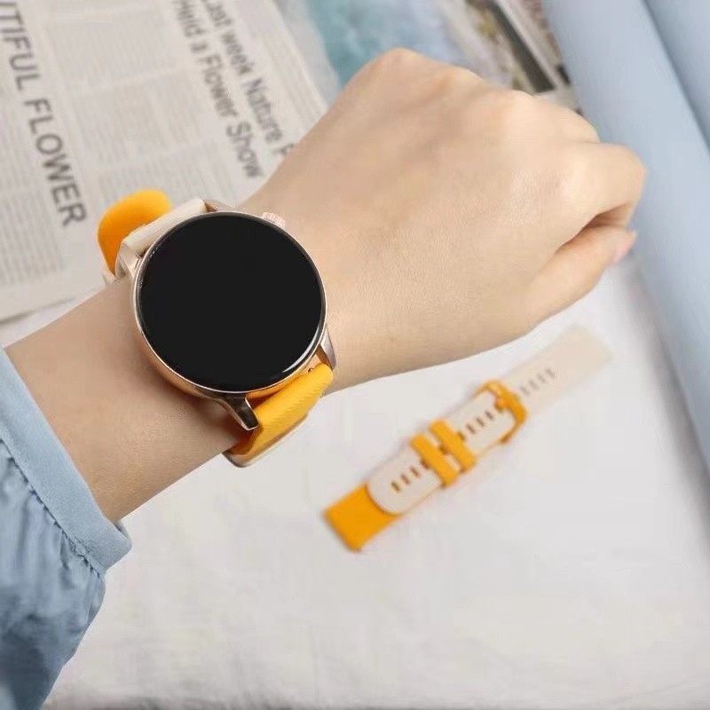 สายนาฬิกาชิลิโคนลายสก๊อตสำหรับRedmi watch 5active/lite สายsmart watch ขนาด20mm22mm
