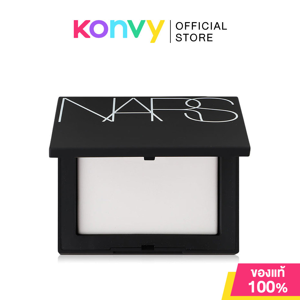 NARS Light Reflecting Pressed Setting Powder #Crystal นาร์ส แป้งอัดแข็งเนื้อบางเบา.[1.8g/3g/10g]