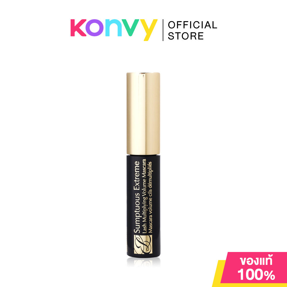 Estee Lauder Sumptuous Extreme Lash Multiplying Volume Mascara 2.8ml #01 Extreme Black มาสคาร่าสีดำ ที่ช่วยให้ขนตางอ...