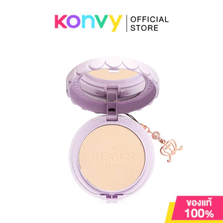 Bisous Bisous Miracle Blooming Anti-Aging Powder Pact SPF30/PA+++ 12g บีซูบีซู แป้งผสมรองพื้น